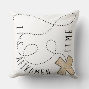 Passover 20 x 20 Pillow It's Afikomen Time