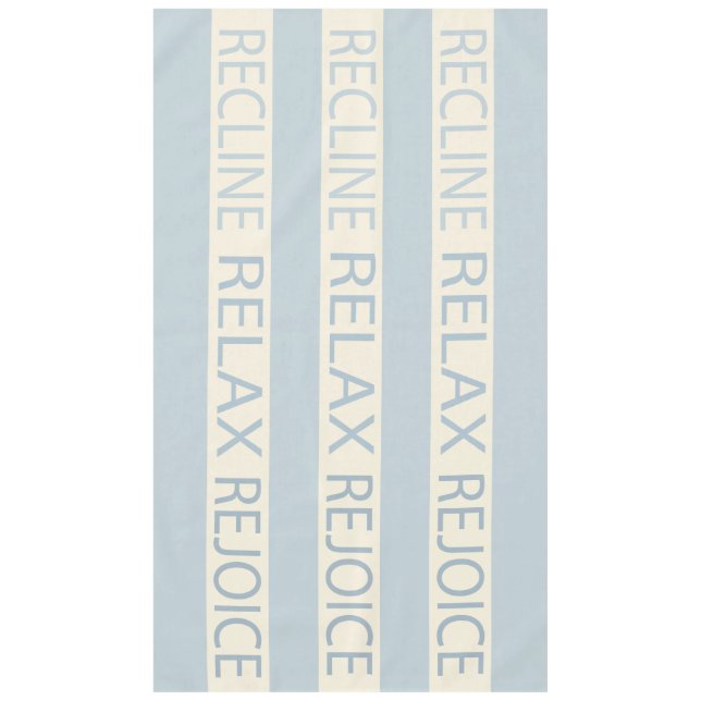 Passover 60/104 Tablecloth "Passover RRR/Lt Blue" (Front)