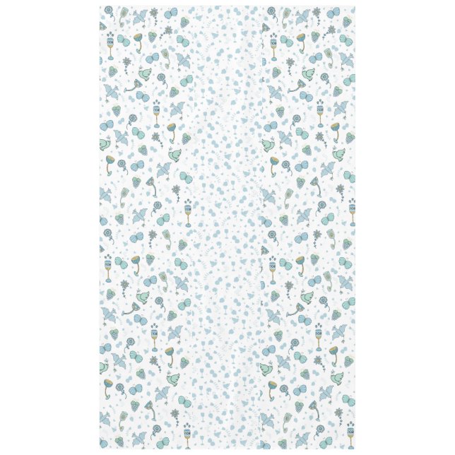 Passover 60/104 Tablecloth "Whimsical Seder" (Front)