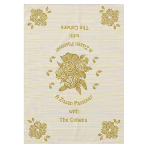 Passover 60/84" Tablecloth "Personalised Seder"
