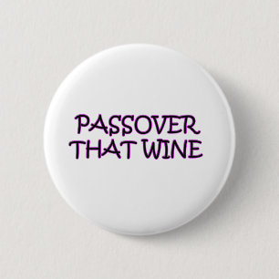 PASSOVER 6 CM ROUND BADGE