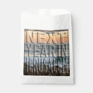 Passover "Afikomen Time" Jerusalem Beach Favor Bag