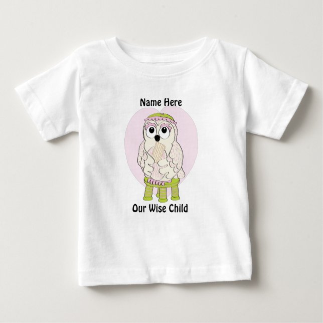 Passover Baby T-Shirt Customise "Our Wise Child" (Front)