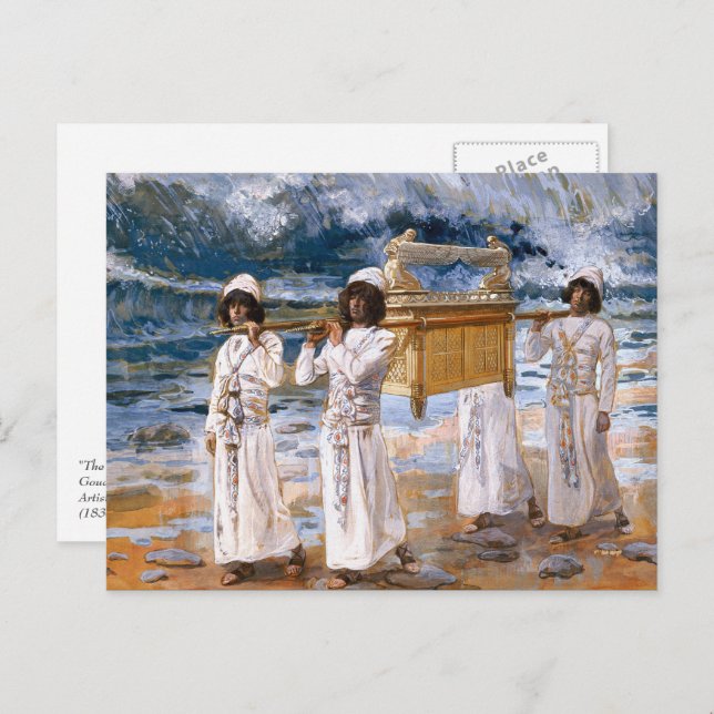 Passover Blessings. Fine Art Postcard (Front/Back)