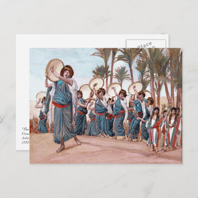 Passover Blessings. Fine Art  Postcard (Front/Back)