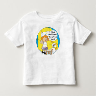 Passover Child's 2T-6T T-Shirt (girl/dog).