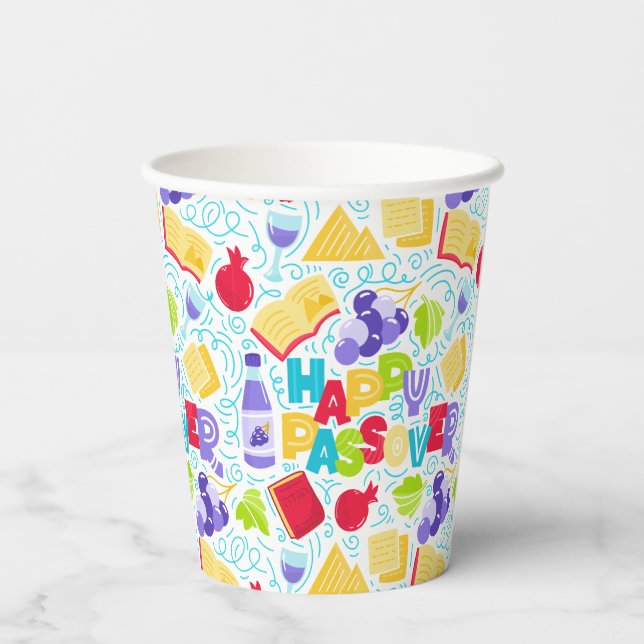Passover Festive Paper cup (Back)