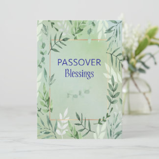 Passover for Granddaughter with Children Card