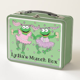 Passover Frogalas Metal Lunch Box