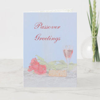 Passover Greetings: A Reflection of Faith Card