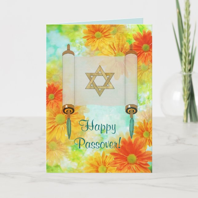 Passover Greetings Card (Front)