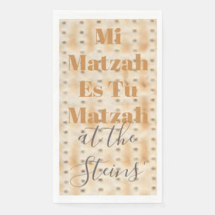 Passover Guest Towel Napkins Mi Matzah