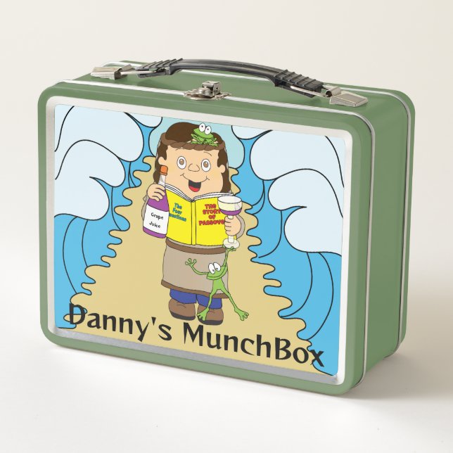 Passover Hoppy Metal Lunch Box (Front)