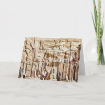 Passover Jerusalem Greeting Card