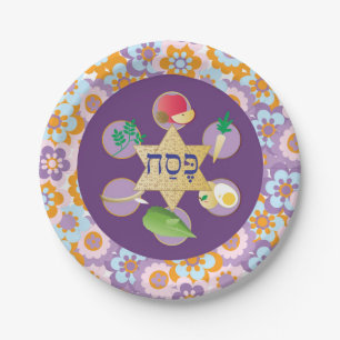Passover Joy Paper Plate