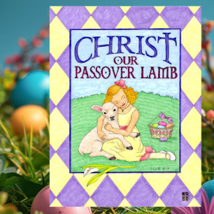 Passover Lamb Easter Card