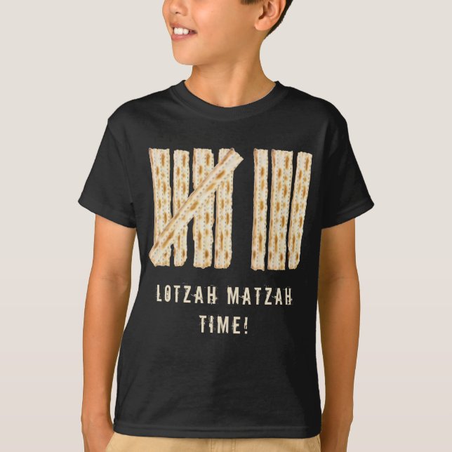 Passover Lotzah Matzah 8 Days T-Shirt (Front)