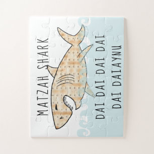 Passover Matzah Shark Daiaynu Jigsaw Puzzle