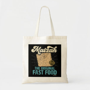 Passover Matzah The Original Fast Food Funny Seder Tote Bag