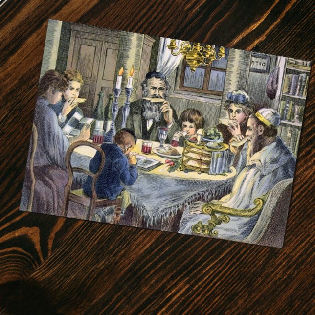 passover meal postcard (Creator Uploaded)