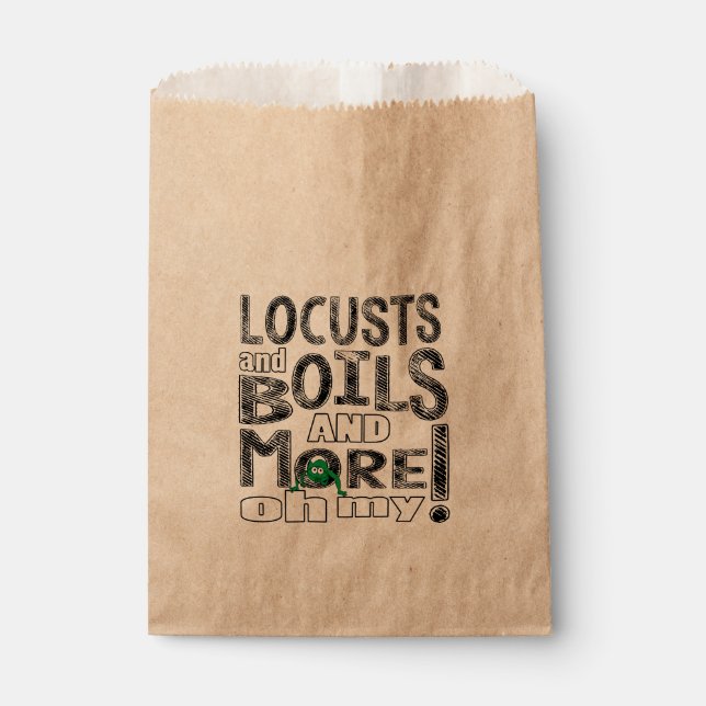 Passover "Oh My" Goodie Favour Bag (Front)