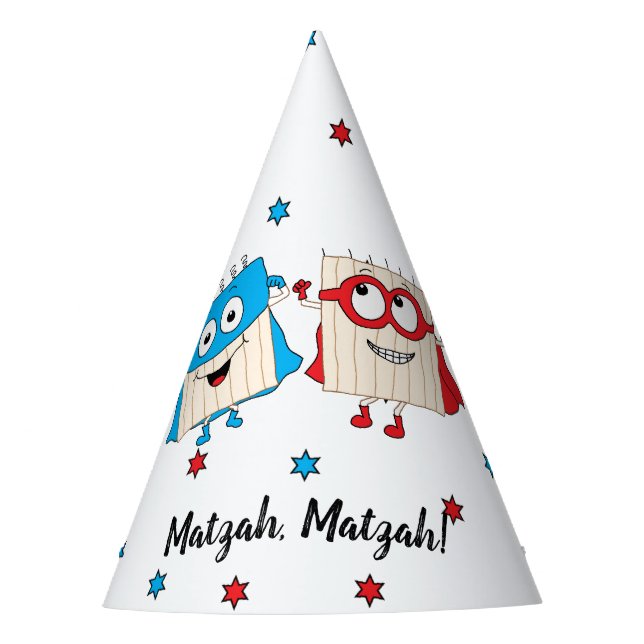 Passover Party Hat Matzah Matzah (Front)