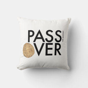 Passover - PASS the matzah OVER - Seder Pesach Cushion