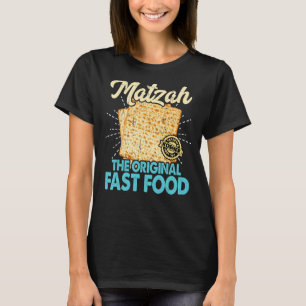 Passover Passover Matzah Fast Food Seder T-Shirt