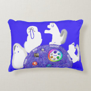 Passover Pesach Seder table with animals Decorative Cushion