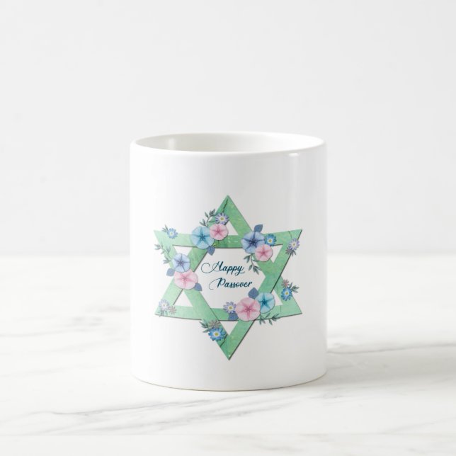 Passover - Pesach Star of David  Coffee Mug (Center)