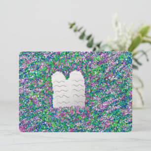 Passover Pesach Ten Commandments Holiday Card