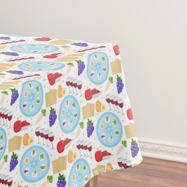 Passover Plates  Tablecloth (In Situ)