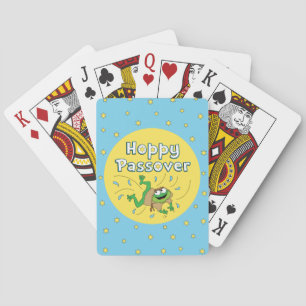 Passover Playing Cards "Hoppy Passover"