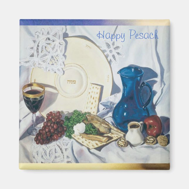 Passover Seder Magnet (Front)