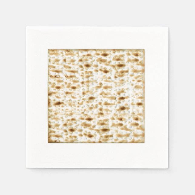 Passover Seder Table Setting-Matzoh Napkin (Front)