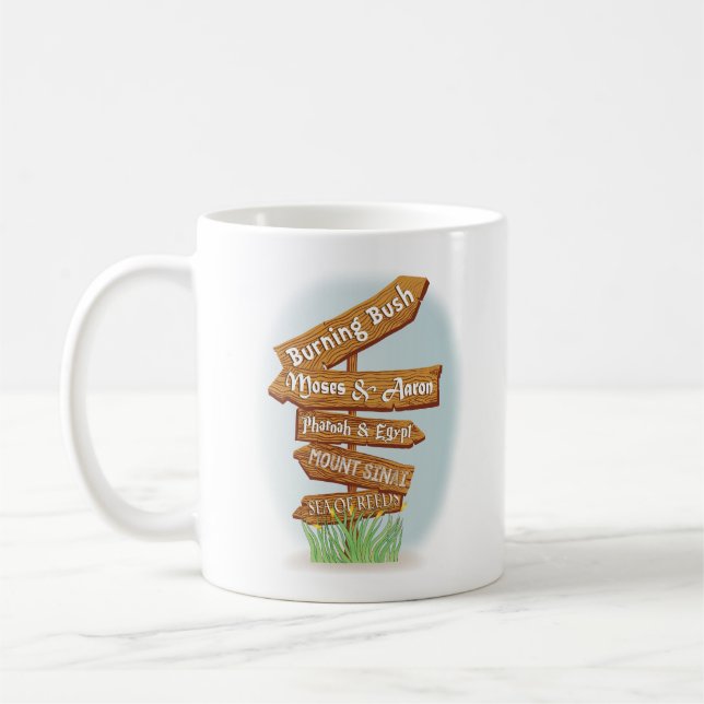 Passover "Signs of that Time" 11 oz Coffee Mug (Left)