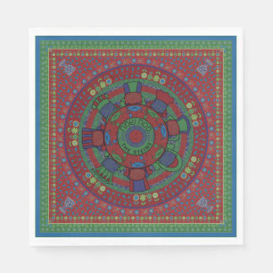 Passover Standard Napkins The Seder Table Pattern