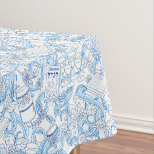 Passover Tablecloth - Customisable Sizes - Pesach 