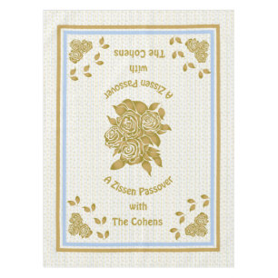 Passover Tablecloth "Personalised Seder Cloth"