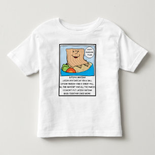 Passover Toddler Funny Seder Toon T-Shirt