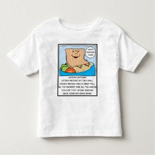Passover Toddler Funny Seder Toon Toddler T-Shirt