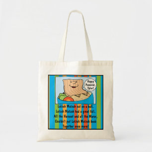 Passover Tote Bag Funny Seder Toon