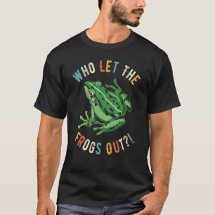 Passover Who Let The Frogs Ou Jewish Seder 1 T-Shirt