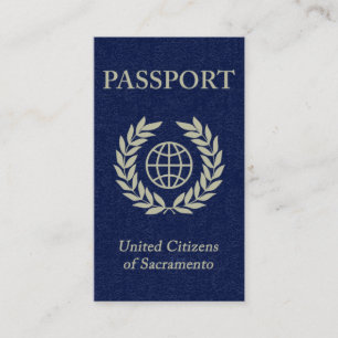 passport business card