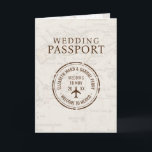 Passport Destination Qr Code Wedding Fiji Invitation<br><div class="desc">Passport Destination Qr Code Wedding Fiji Invitation. Matching items available.</div>