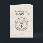 Passport Destination Qr Code Wedding Fiji Invitation<br><div class="desc">Passport Destination Qr Code Wedding Fiji Invitation. Matching items available.</div>