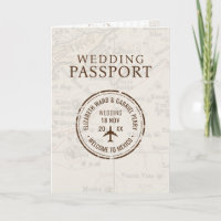 Passport Destination Qr Code Wedding Fiji