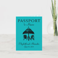 Passport to Cancun Mexico Wedding