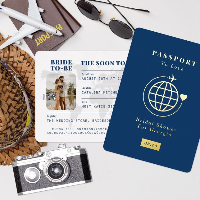 Passport to Love Travel Theme Bridal Shower (Creator Uploaded)