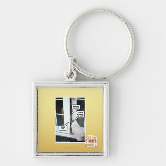 Password Please Key Ring (Front)